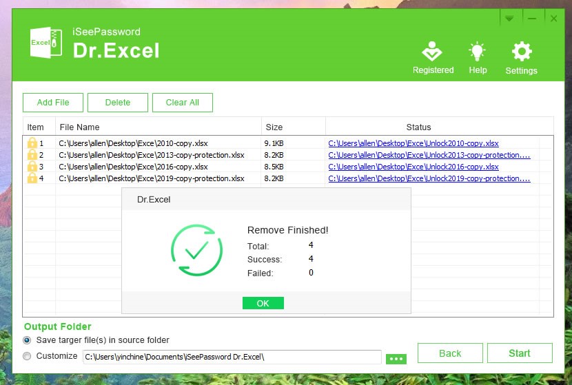 how to remove Excel password