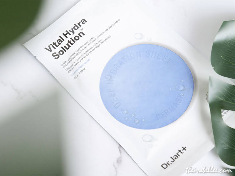 Threebs Dr Jart Soothing Hydra Solution mask review