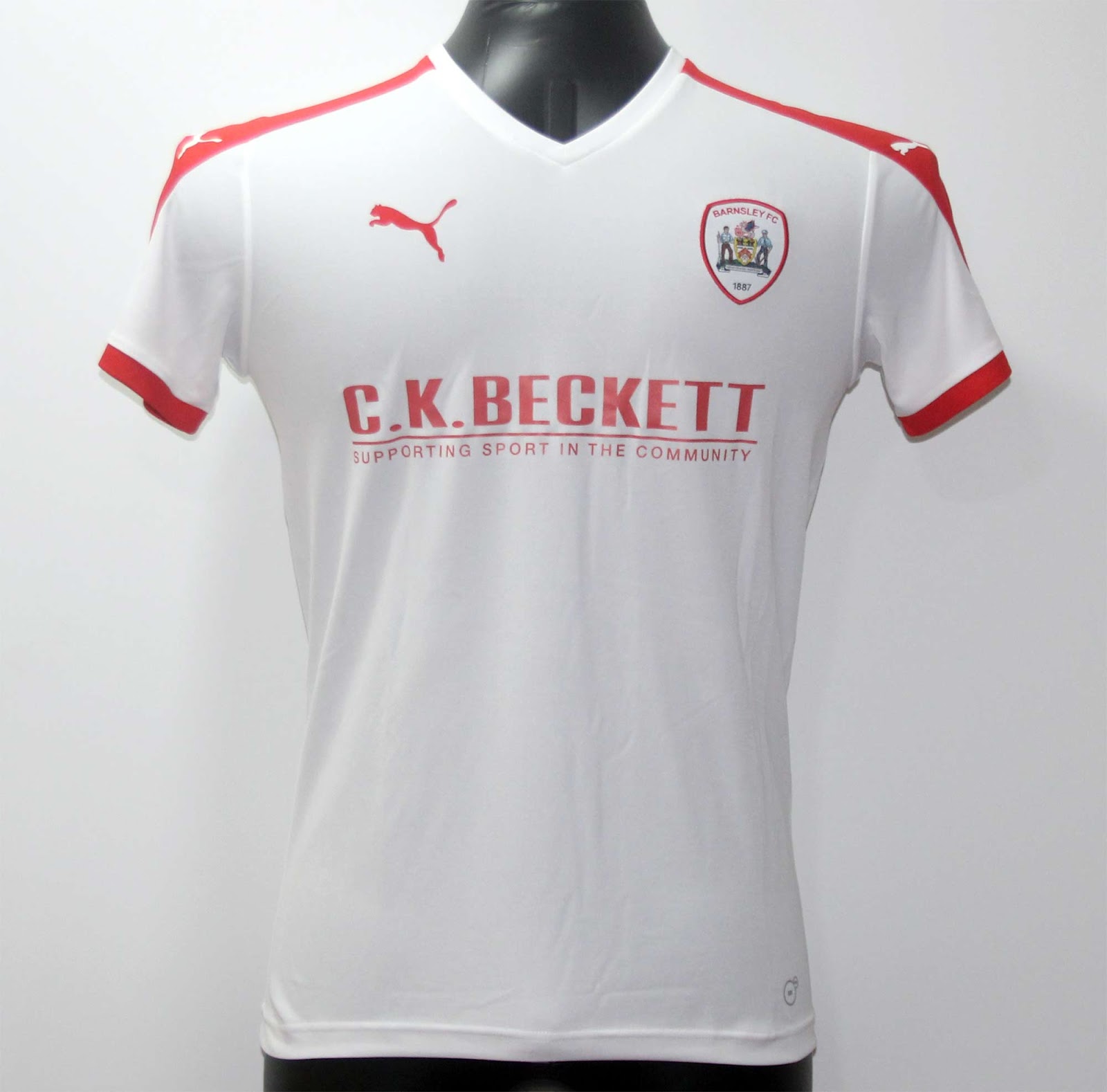 Barnsley FC Soccer Jersey (White)