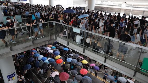 Usai Ricuh Tengah Malam, Pedemo Hong Kong Siap Blokir Bandara
