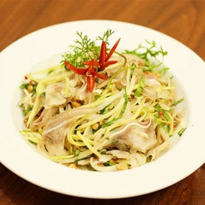 Cách làm gỏi xoài tai heo