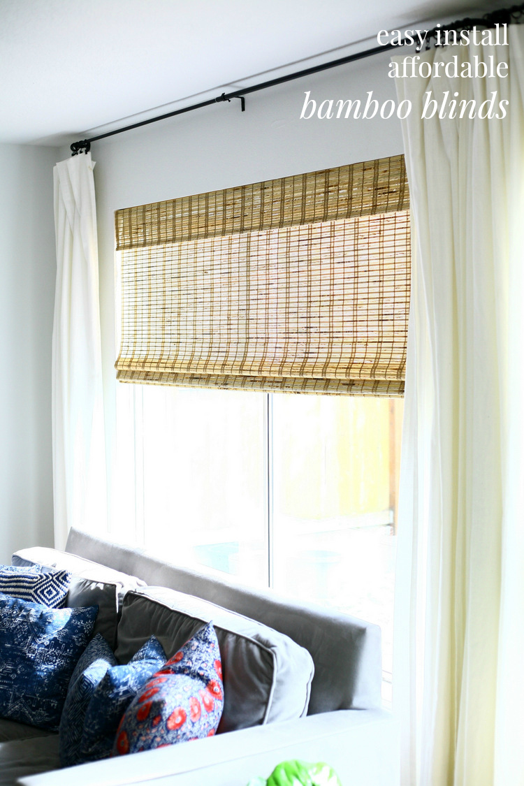 Our perfect easyinstall bamboo blinds / Create / Enjoy