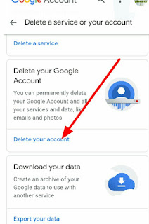 How to delete google account in hindi गूगल अकाउंट या Gmail account  को डिलीट कैसे करें