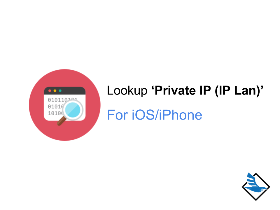 Technology Land Co., Ltd. หาค่า IP Lan ในมือถือ iphone