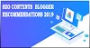 SEO Recommendations 2019 For Member Blogger
