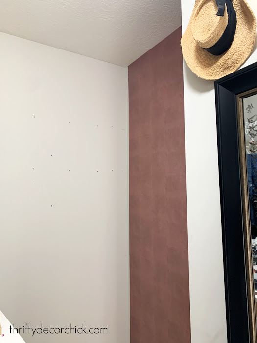 metallic pink peel and stick wallpaper