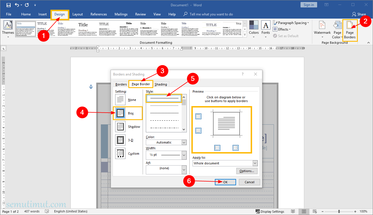 Cara Membuat Garis Di Word Untuk Tanda Tangan Kop Surat Semutimut Tutorial Hp Dan Komputer Terbaik