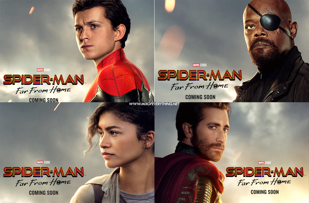 Résumé Spider Man Far From Home [Movies] Spider-Man: Far From Home Character Posters - Blog for Tech