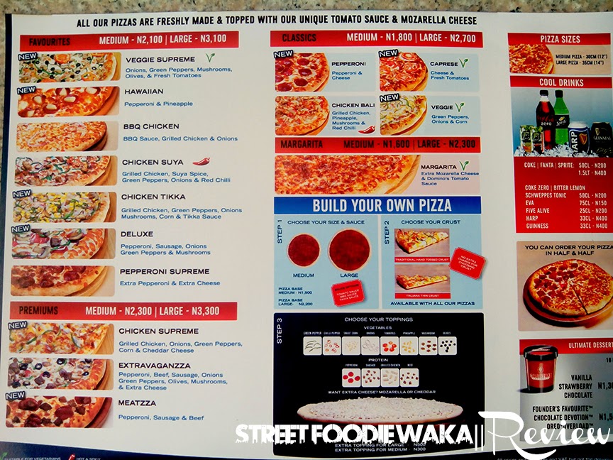 Domino Pizza Menu With Prices Bahrain