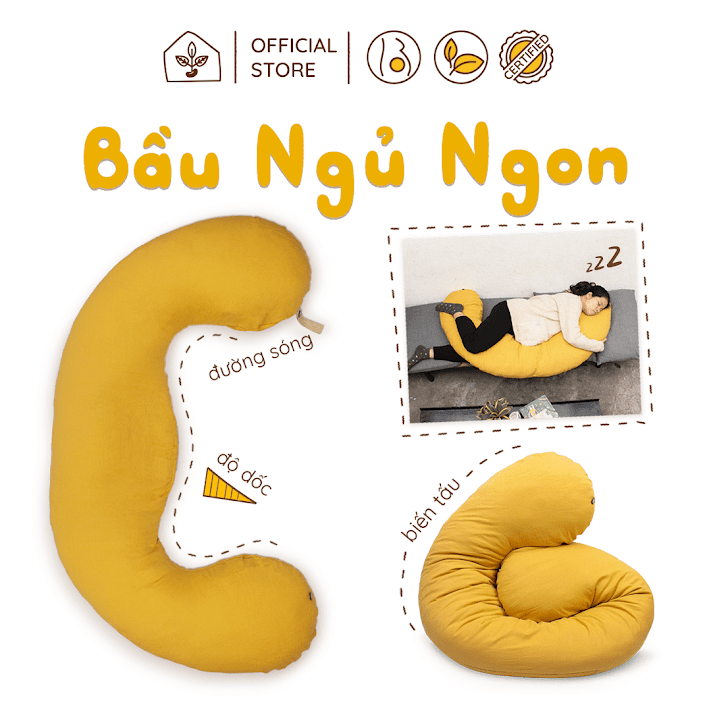 [A159] Địa chỉ chuyên bán gối đa năng Mẹ Bầu chính hãng, bảo hiểm sản phẩm