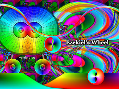 Ezekiel's Wheel Art by Greg Vanderlaan aka gvan42