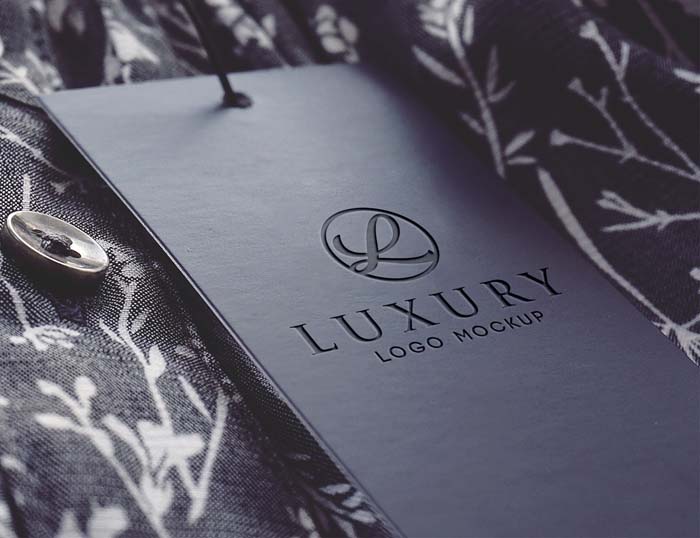 Luxury Logo Znak PSD Mockup