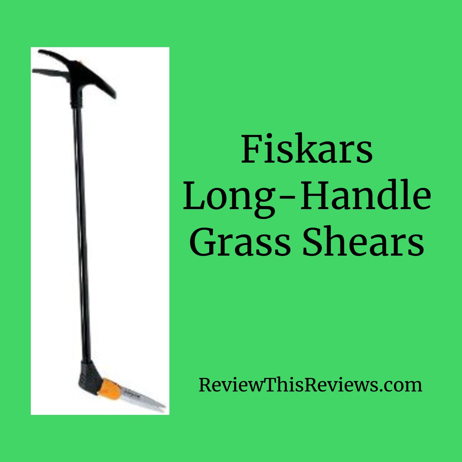 Review of LongHandle Swivel Grass Shears