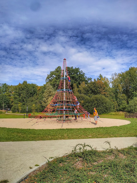 Park w Szczodre pod Wrocławiem, zabawy dla dzieci