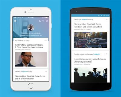 LinkedIn Pulse B2B app for Business Wap5