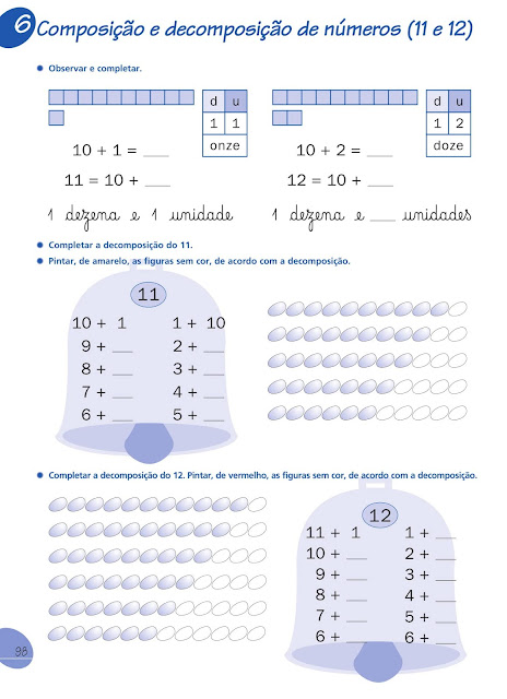 Atividades de Matematica 1 Ano