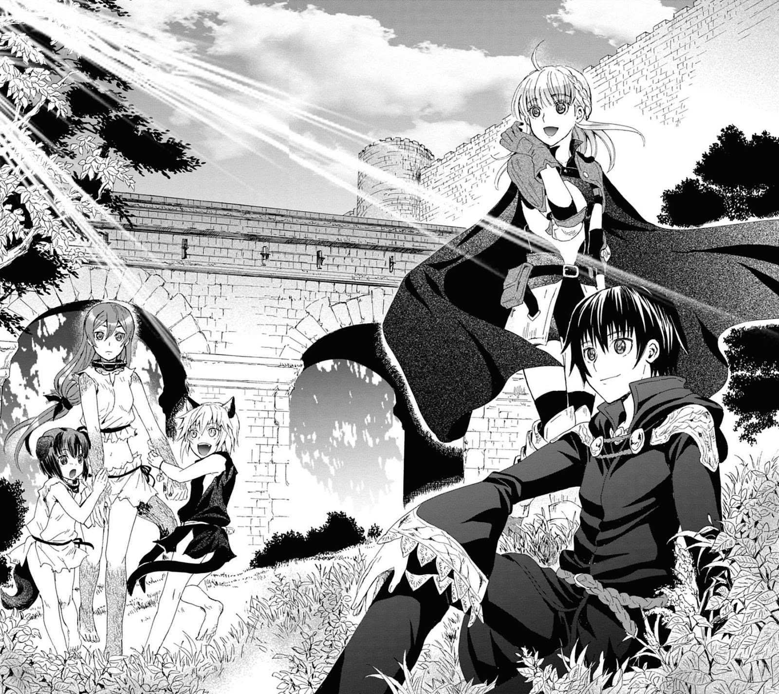 Comic Dragon Age: Death March Kara Hajimaru Isekai Kyousoukyoku / Death March To The Parallel World Rhapsody Manga 03.5