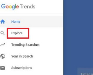 explore keyword google trends