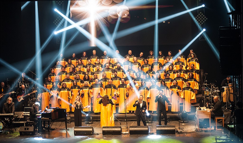 From the front of the choir