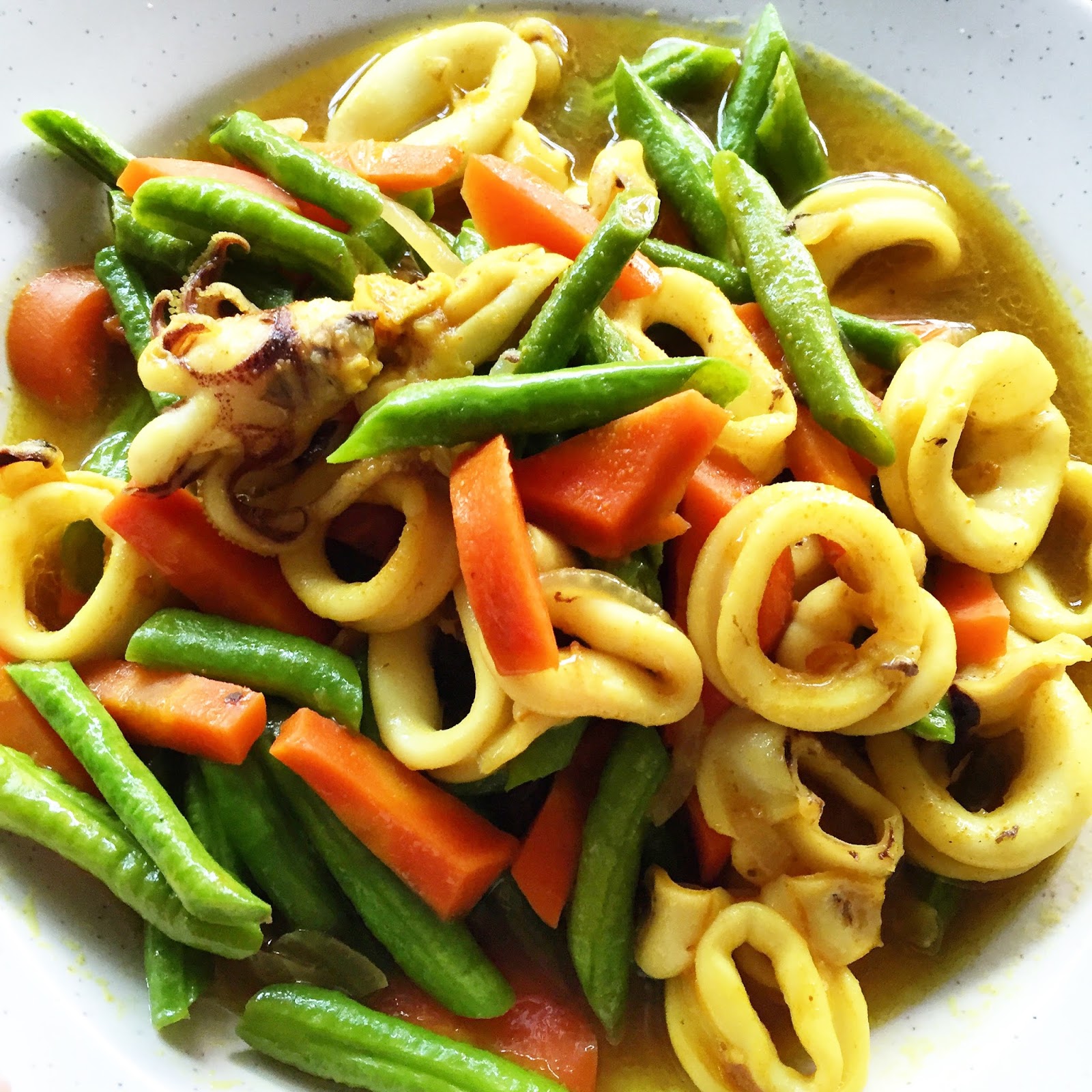 Resepi Sotong Goreng Kunyit Resepi Mudah