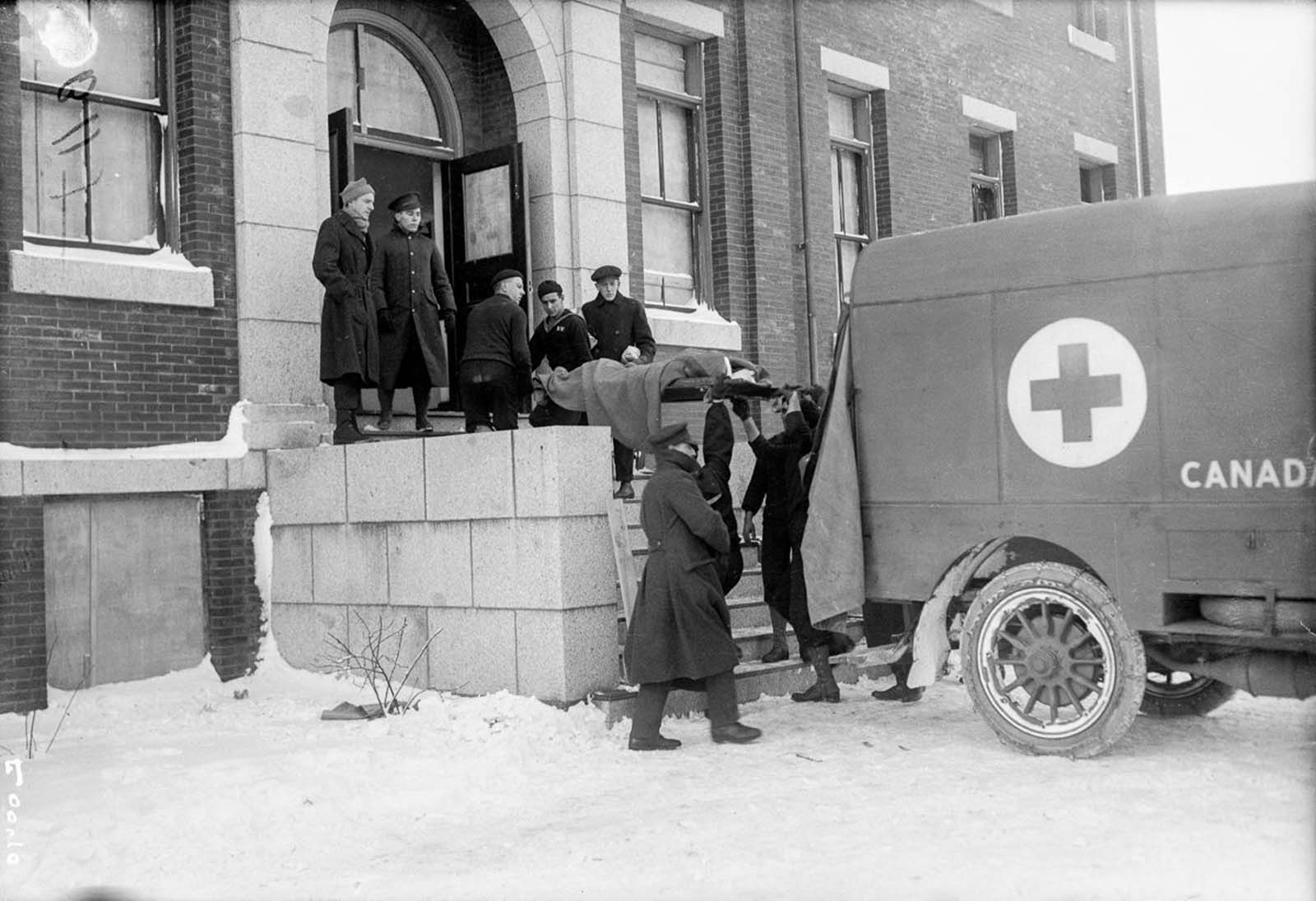 Halifax explosion photographs