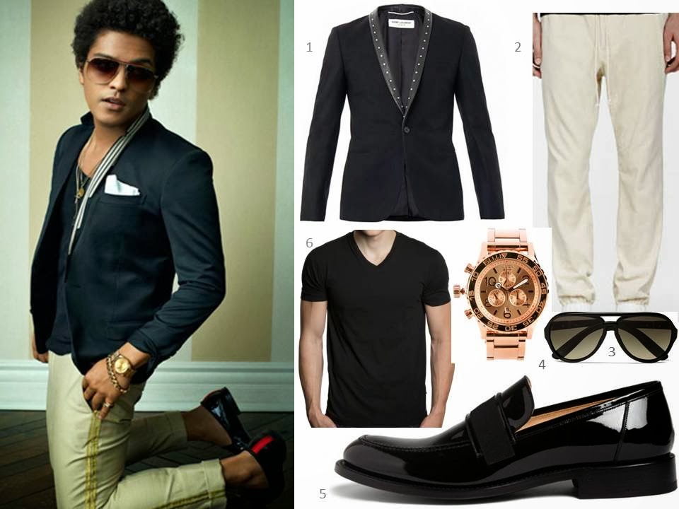 Wear It Like McQueen: Wear It Like: Bruno Mars - Thursday 10/10 Edition