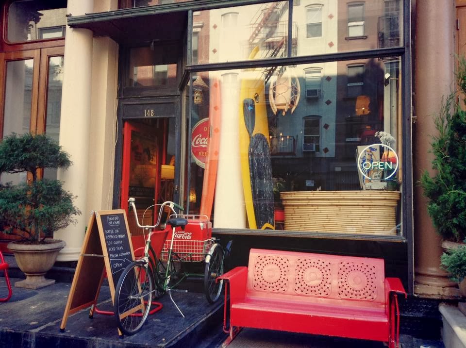 ニューヨーク おすすめ、くつろぎカフェ Bikini Bar トライベッカ