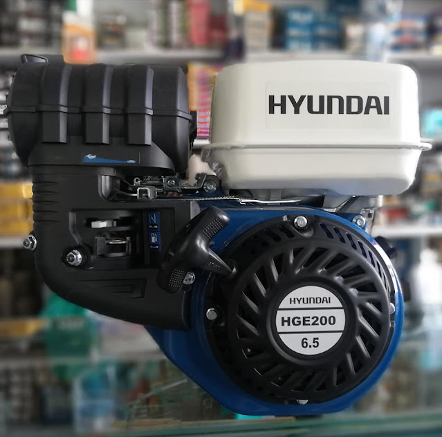 Động Cơ nổ Xăng Hyundai 6.5HP HGE200