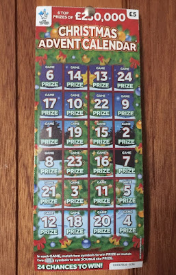 2019 National Lottery Advent Calendar
