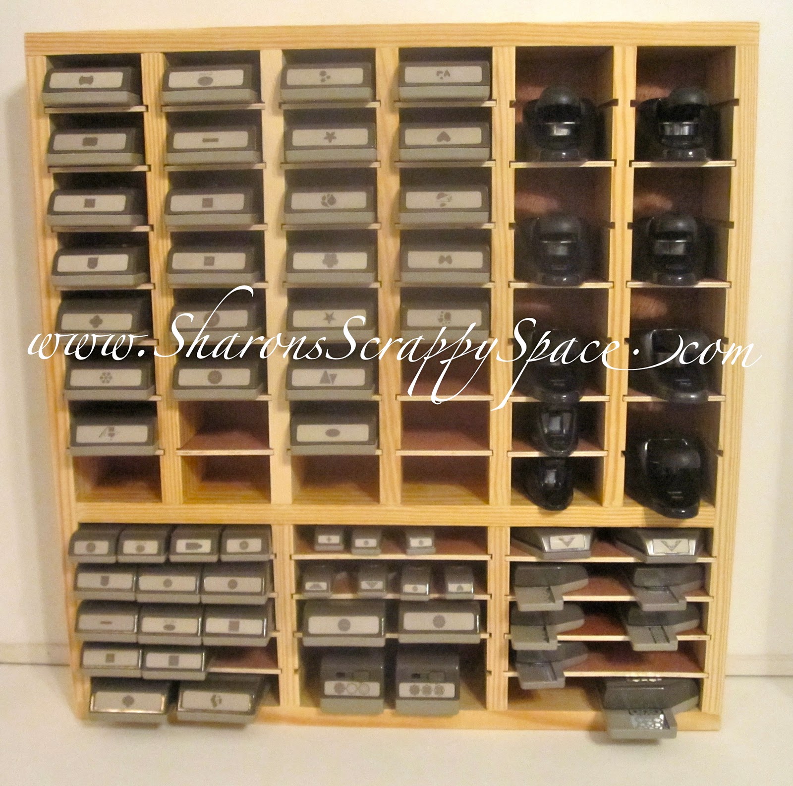 Sharon's Scrappy Space The Ultimate Punch Storage Unit