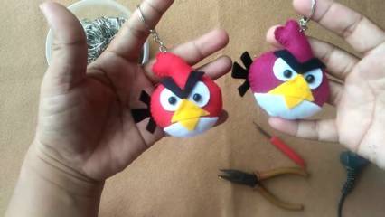 Cara Membuat Boneka Angry Bird Dari Kain Flanel Simpel Dan Lucu Kreator Kerajinan