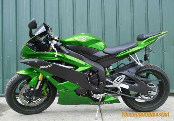 Green YZF-R6 Yamaha