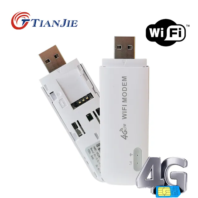Mini 4g Wifi Router USB Modem Unlock LTE Router 4g Sim Card Mobile Car Network Stick Dongle Passby Unlimited Hotspot IMEI