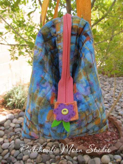 Patchouli Moon Studio~ Retreat Bag with Handles & Pockets