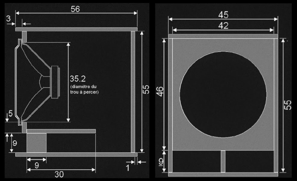 Caisson bass reflex DIY [ cbr 38 el ]