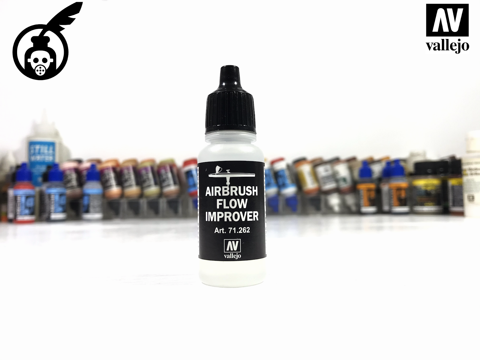 Vallejo Airbrush Flow Improver 32ml Paint Set - Imported Products