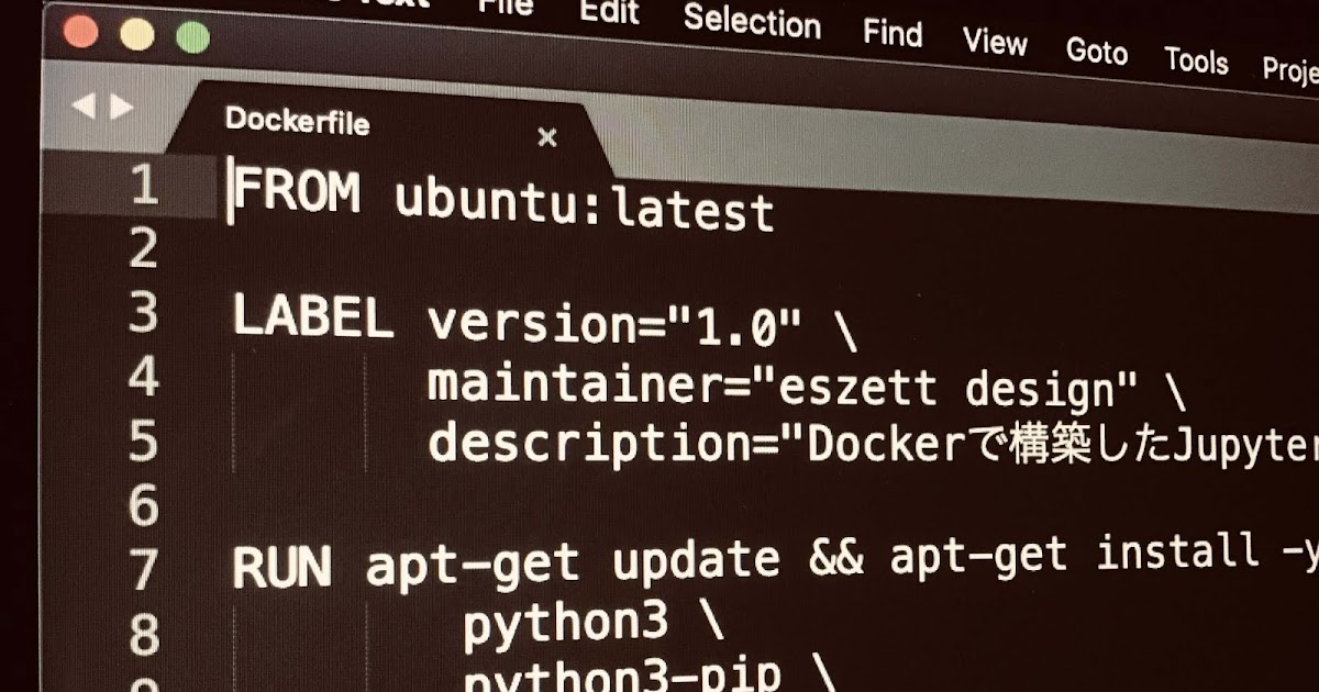 MacでPythonのGUIライブラリが使用可能なDockerをDockerfileにしてみた