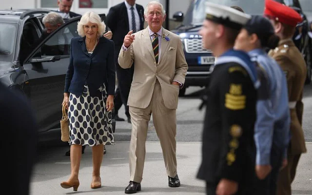 The Prince of Wales and The Duchess of Cornwall attended The Great Yorkshire Show at The Great Yorkshire