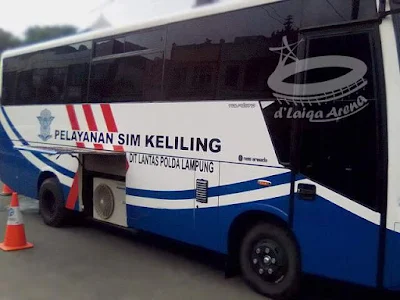 Mobil Layanan SIM Keliling Kota Bandar Lampung