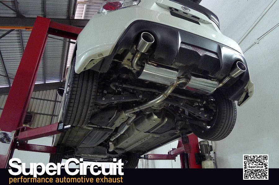 SUPERCIRCUIT Exhaust Pro Shop: Toyota 86 Cat-back Exhaust Custom
