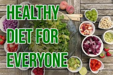 Healthy diet for everyone | Sample diet chart
