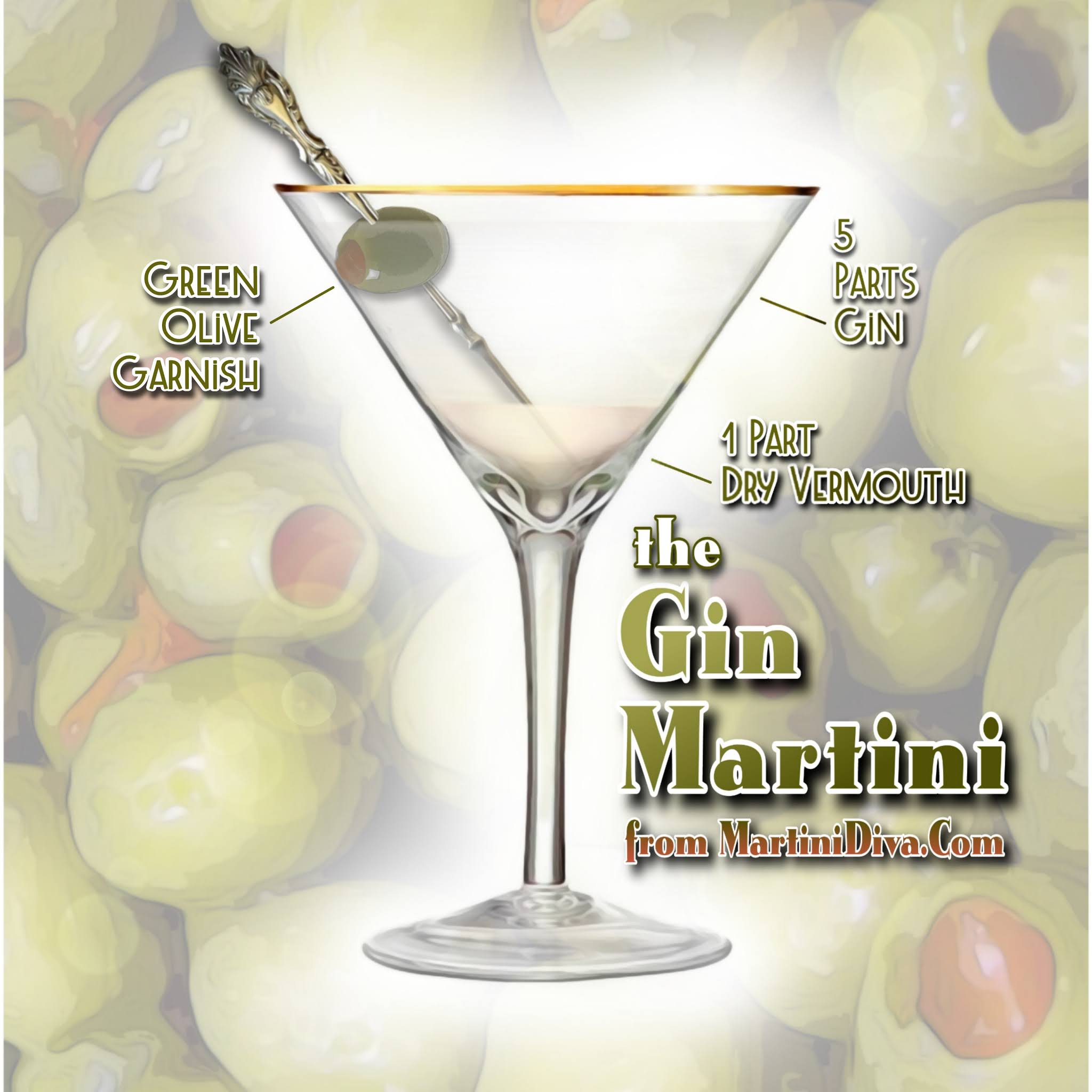 The MARTINI DIVA The CLASSIC GIN MARTINI