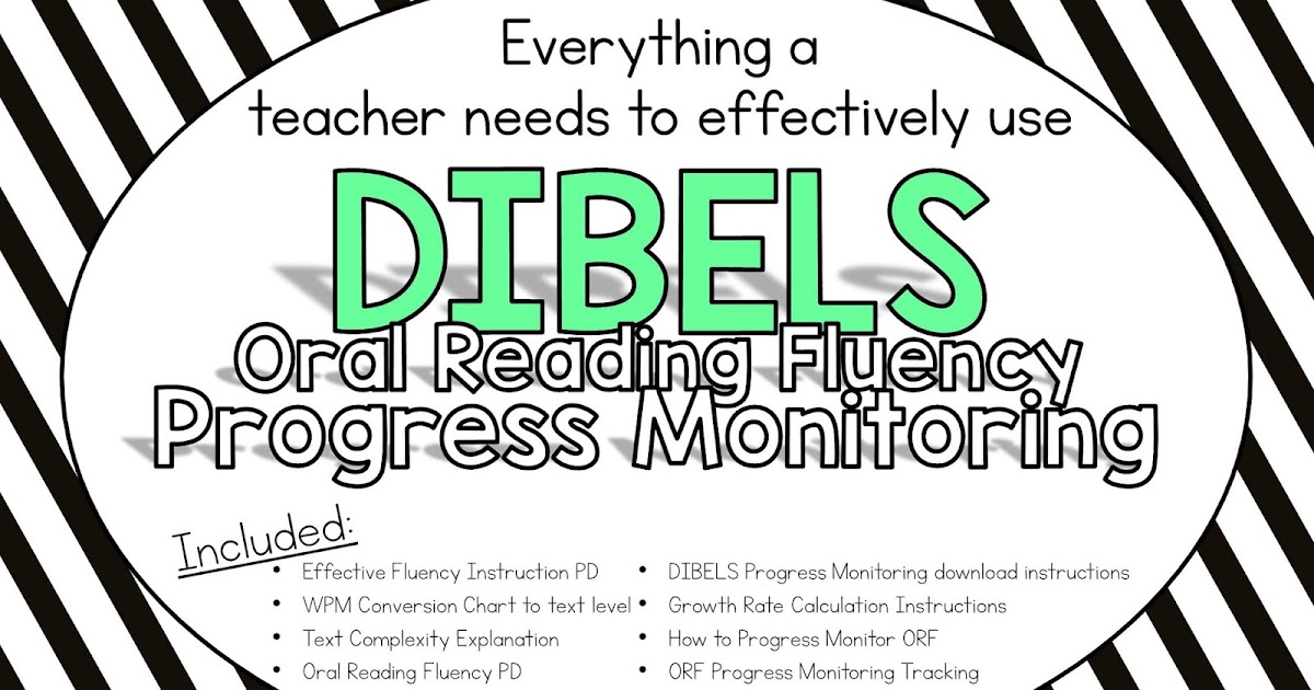 Reading Fluency Tracking Chart