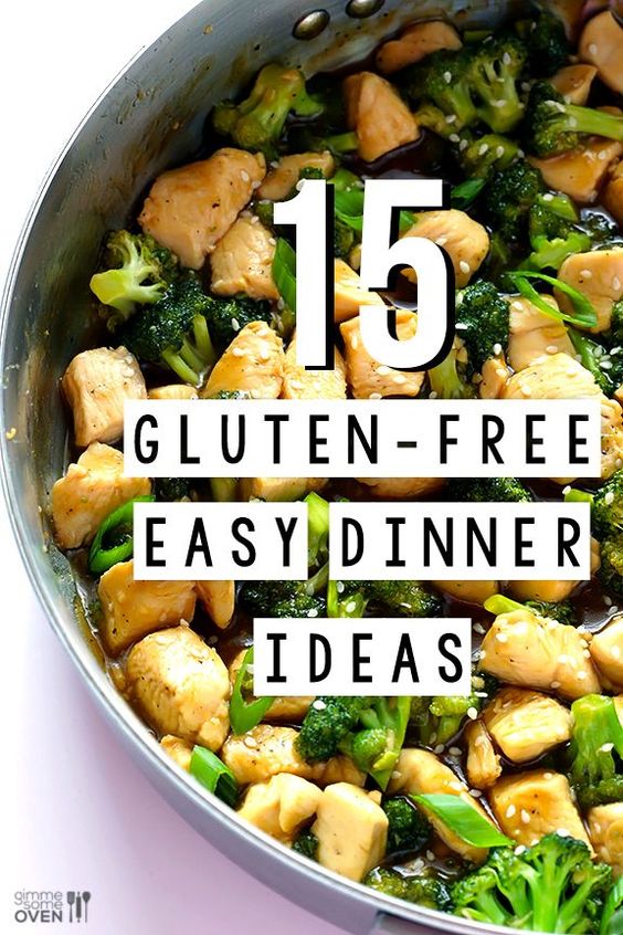 15 GLUTEN-FREE (EASY!) DINNER IDEAS - Natural Therapy