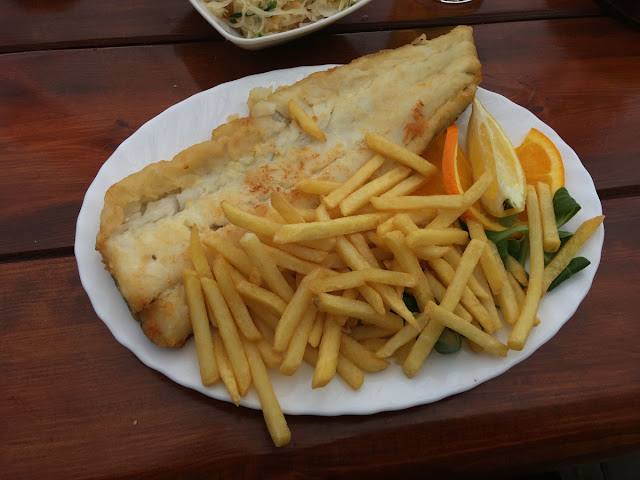 Dorsz smażalnia ryb u Zamojskich w Sasiono