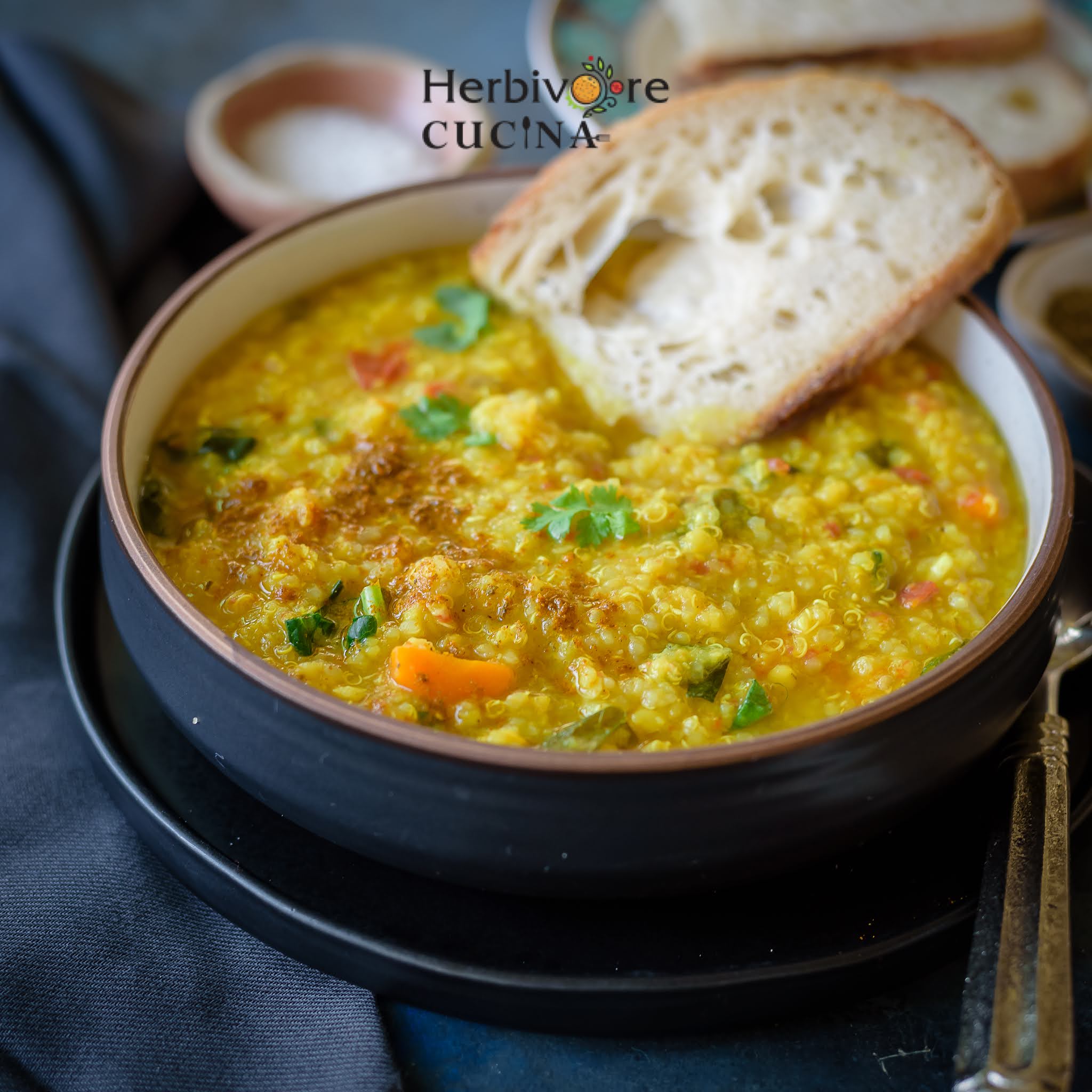 Herbivore Cucina Instant Pot Quinoa Red Lentil Soup
