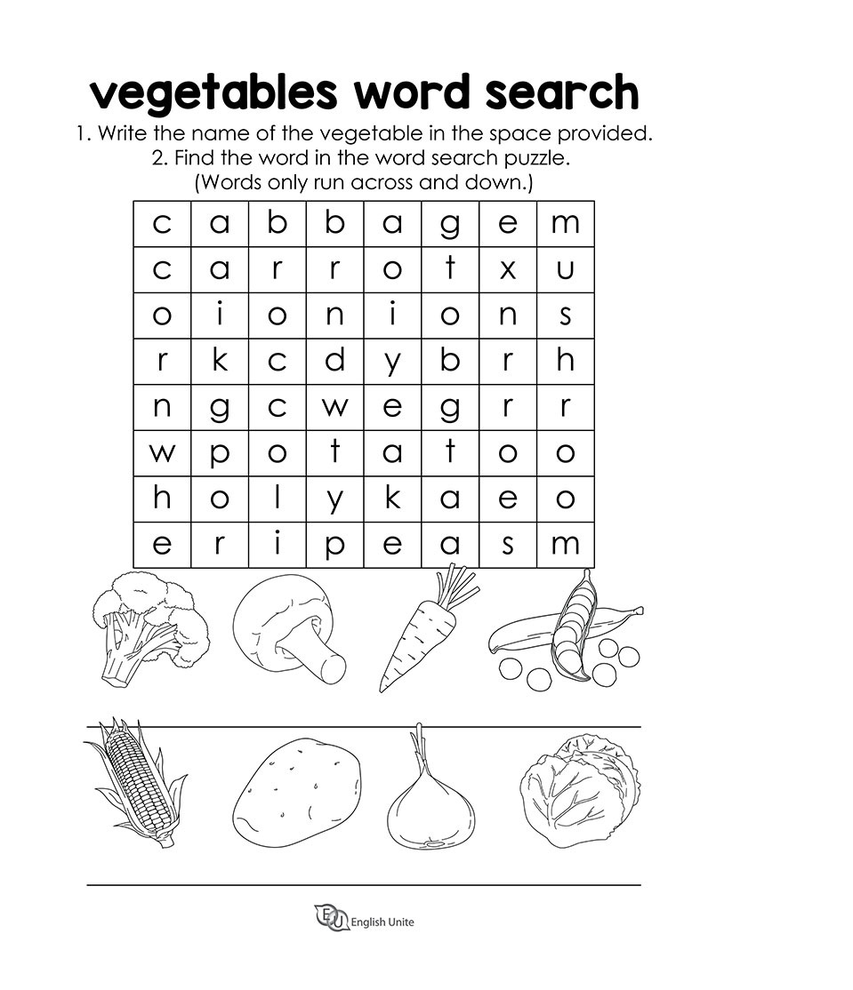Find vegetables