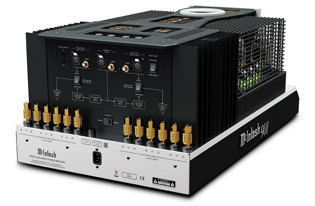 Wizard HighEnd Audio Blog McIntosh ﻿MC901 Dual Mono Amplifier