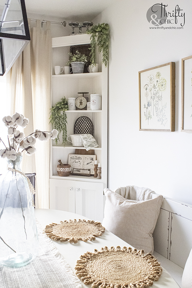 corner hutch dining room