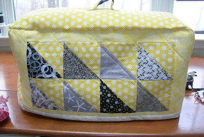 Beige - Handcrafted Cotton Sewing Machine Cover 18